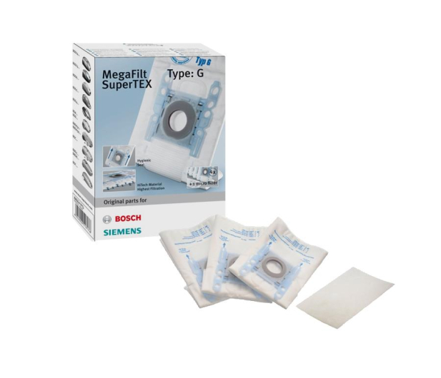 BOSCH Worki MegaAir SuperTEX BBZ 41FG T 4 sYP G BSGL32500 4 szt.+ filtr - 187012 - zdjęcie